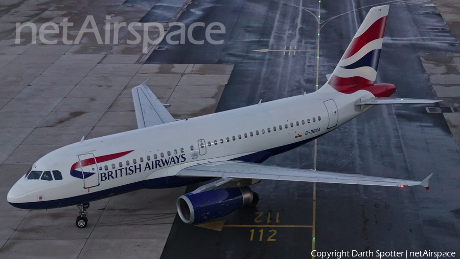 British Airways Airbus A319-131 (G-DBCA) | Photo 173283