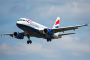 British Airways Airbus A319-131 (G-DBCA) at  London - Heathrow, United Kingdom