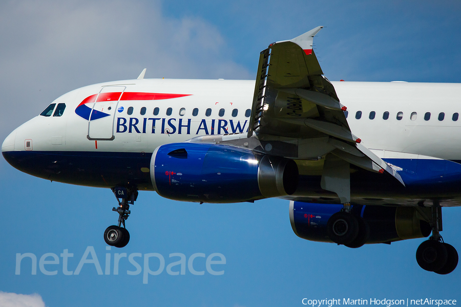 British Airways Airbus A319-131 (G-DBCA) | Photo 49888