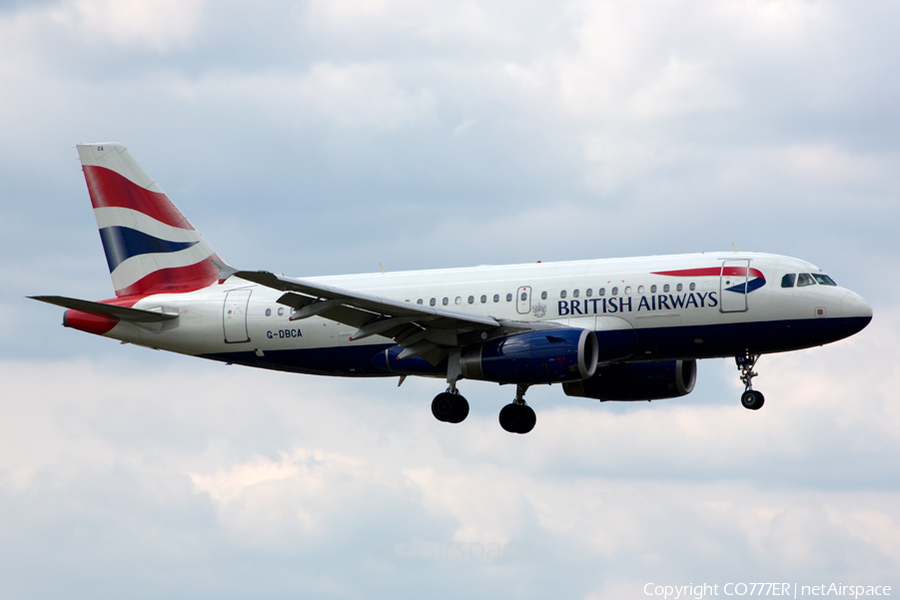 British Airways Airbus A319-131 (G-DBCA) | Photo 58424
