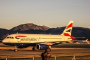 British Airways Airbus A319-131 (G-DBCA) at  Salzburg - W. A. Mozart, Austria