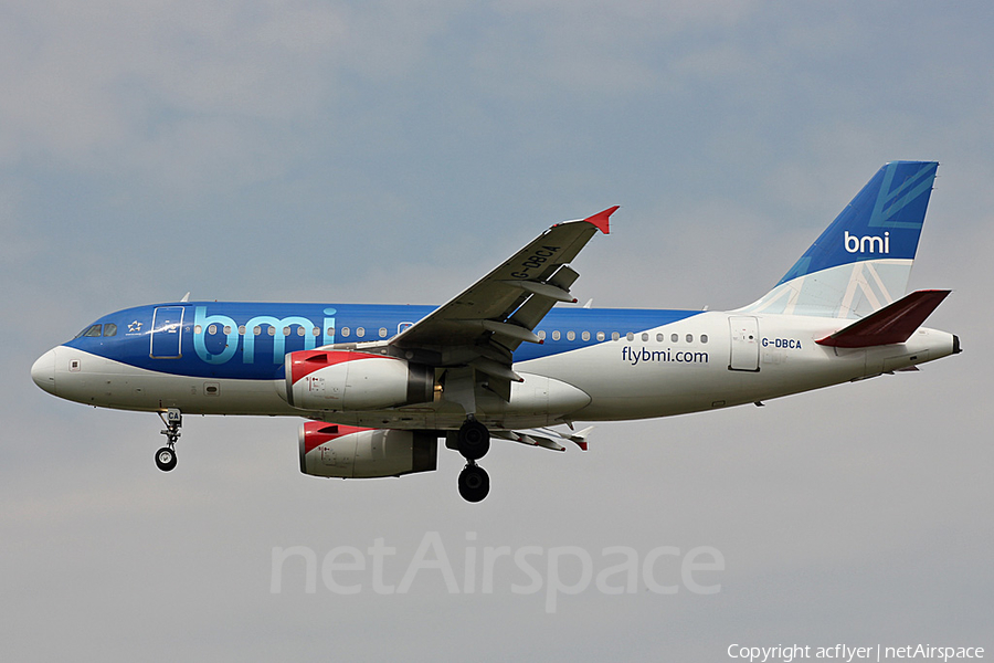 bmi Airbus A319-131 (G-DBCA) | Photo 387829