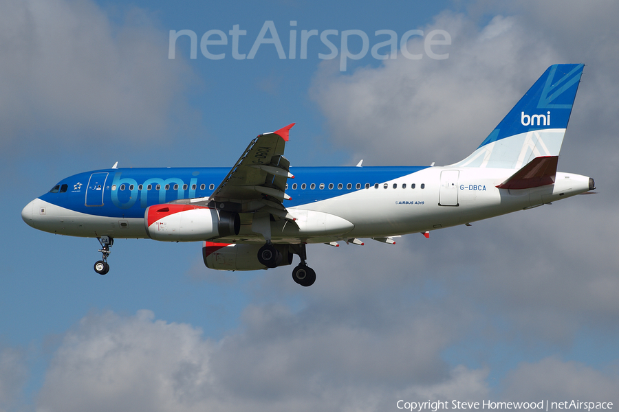 bmi Airbus A319-131 (G-DBCA) | Photo 402925
