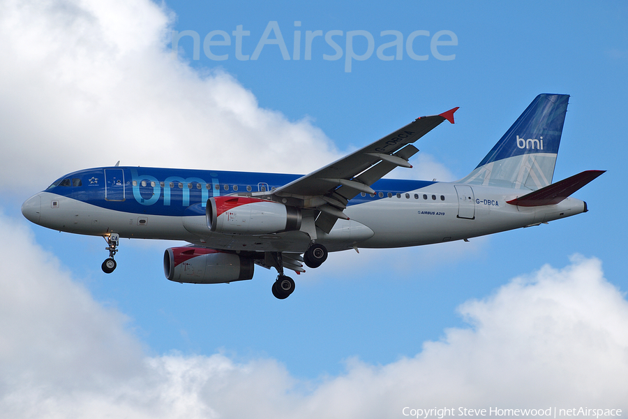 bmi Airbus A319-131 (G-DBCA) | Photo 668973