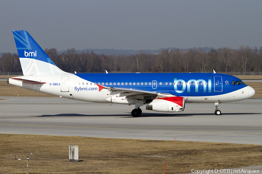 bmi Airbus A319-131 (G-DBCA) | Photo 379342