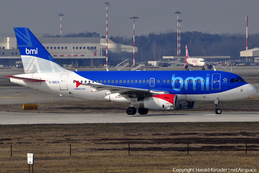 bmi Airbus A319-131 (G-DBCA) | Photo 308913