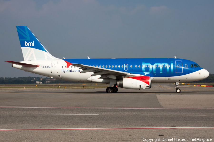bmi Airbus A319-131 (G-DBCA) | Photo 658042