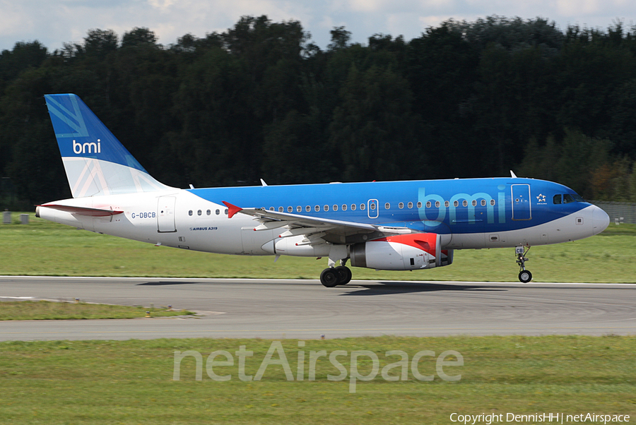 bmi Airbus A319-131 (G-DBCB) | Photo 407713