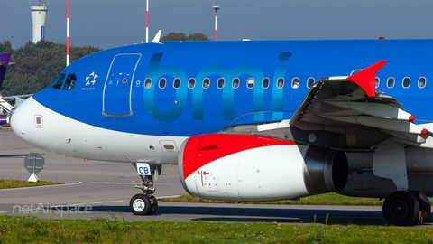 bmi Airbus A319-131 (G-DBCB) at  Hamburg - Fuhlsbuettel (Helmut Schmidt), Germany