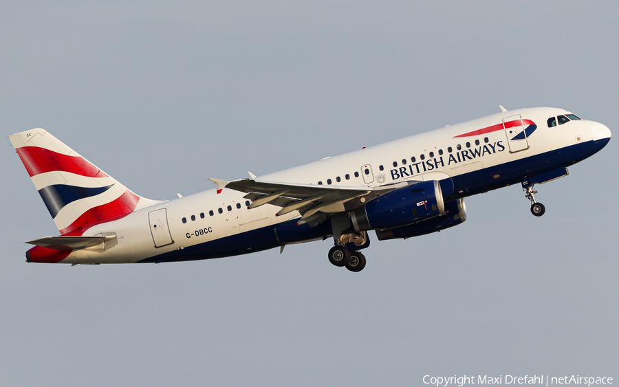 British Airways Airbus A319-131 (G-DBCC) | Photo 511043