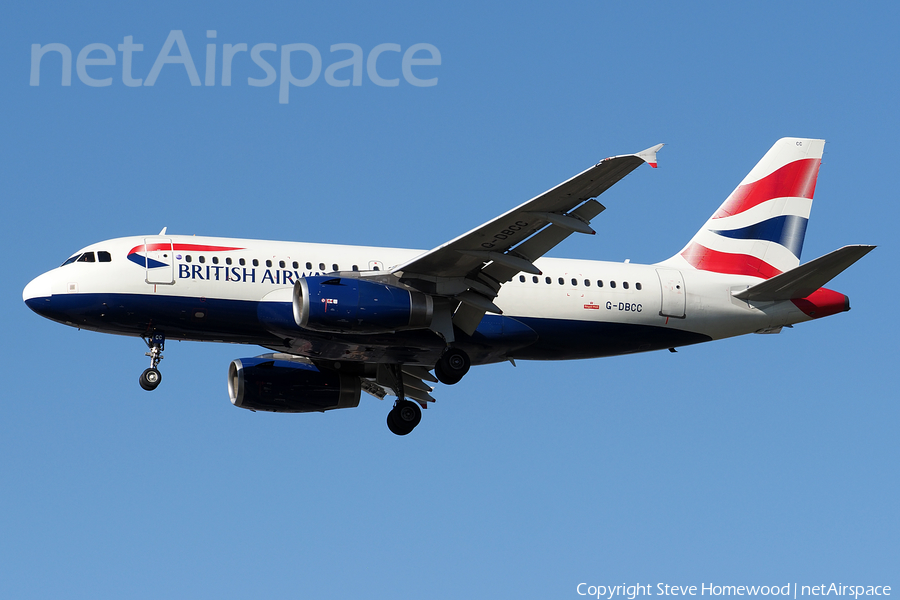 British Airways Airbus A319-131 (G-DBCC) | Photo 281511