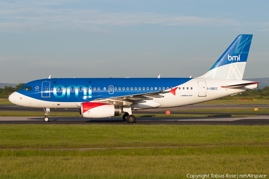 bmi Airbus A319-131 (G-DBCC) | Photo 304123