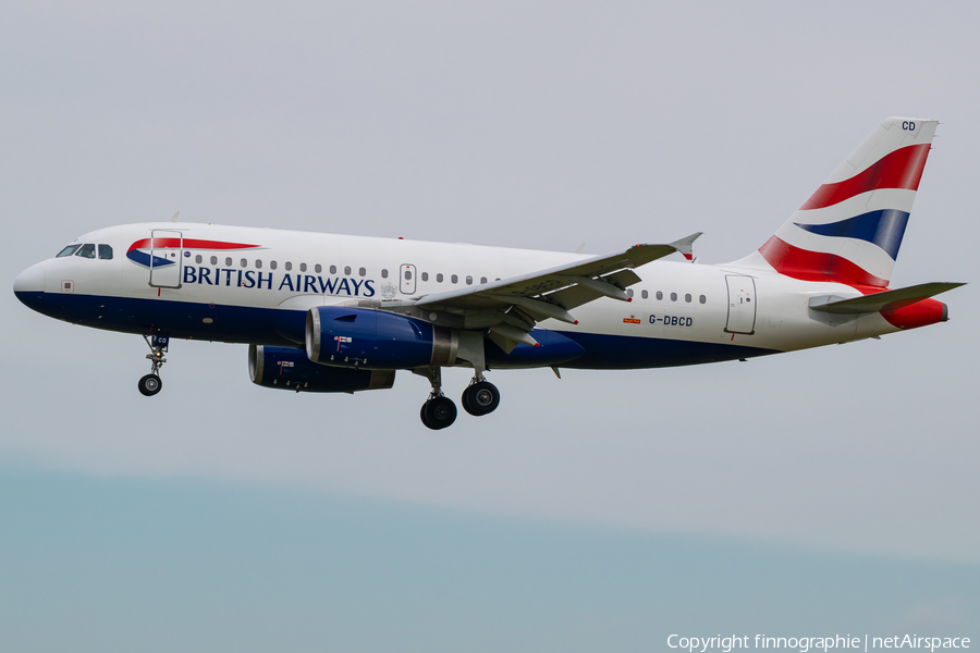 British Airways Airbus A319-131 (G-DBCD) | Photo 509576