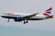 British Airways Airbus A319-131 (G-DBCD) at  Berlin Brandenburg, Germany