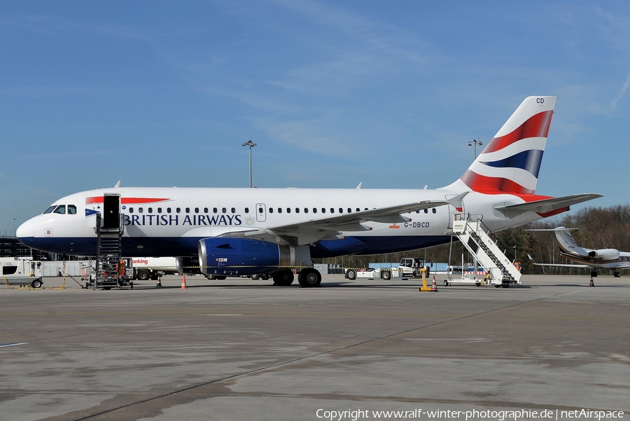 British Airways Airbus A319-131 (G-DBCD) | Photo 469430