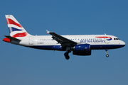 British Airways Airbus A319-131 (G-DBCD) at  London - Heathrow, United Kingdom