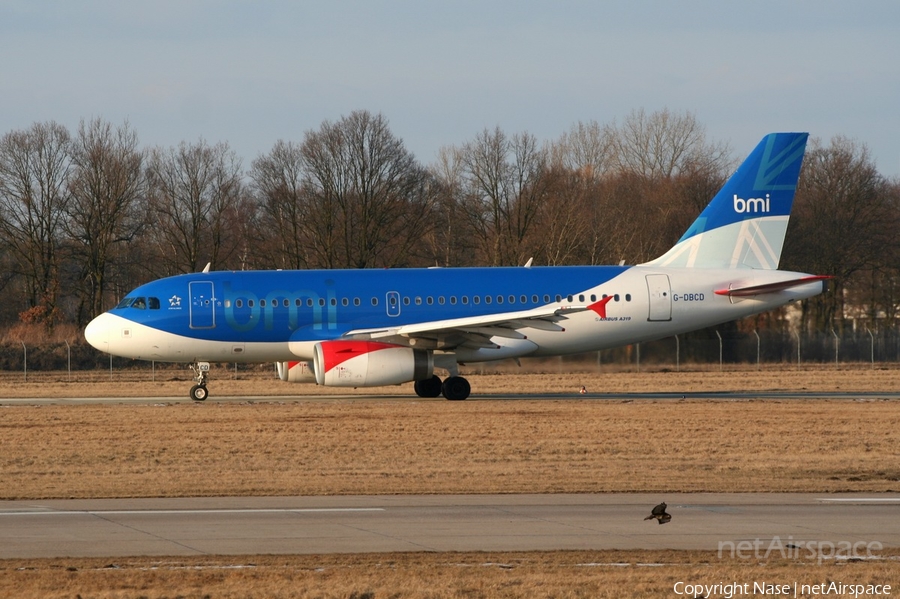 bmi Airbus A319-131 (G-DBCD) | Photo 279065
