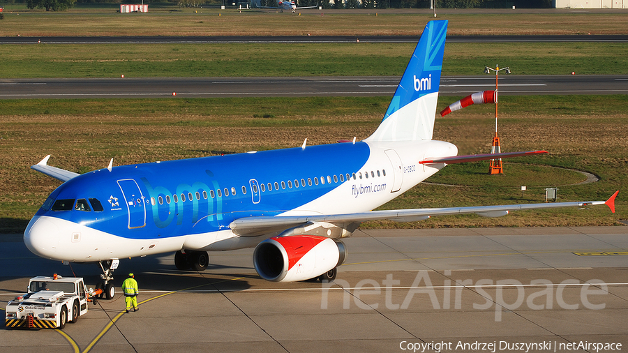 bmi Airbus A319-131 (G-DBCD) | Photo 448891