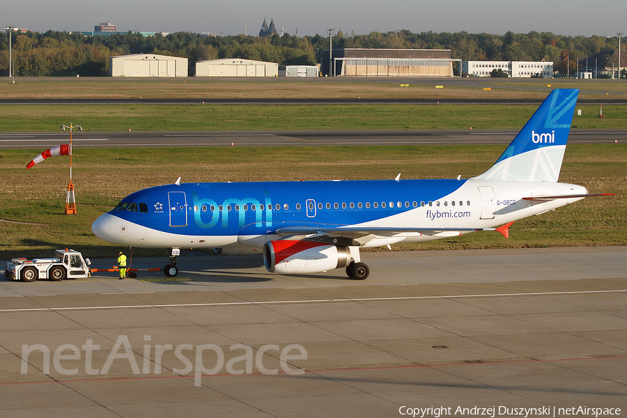 bmi Airbus A319-131 (G-DBCD) | Photo 448895