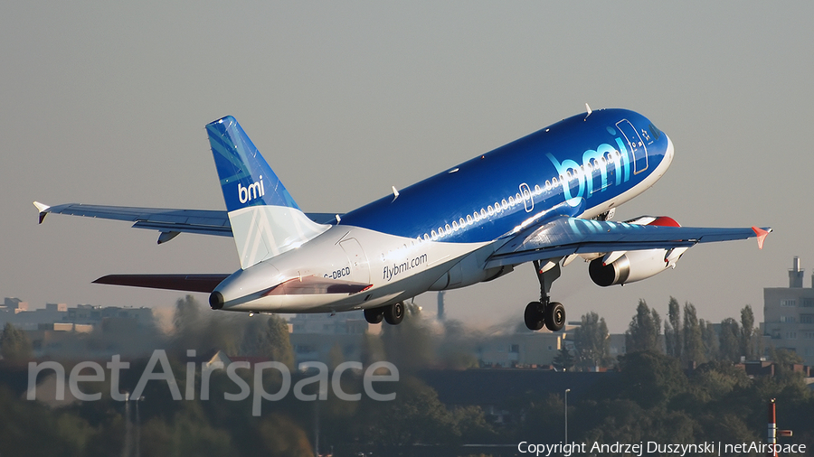 bmi Airbus A319-131 (G-DBCD) | Photo 448901
