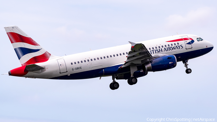 British Airways Airbus A319-131 (G-DBCE) | Photo 259247