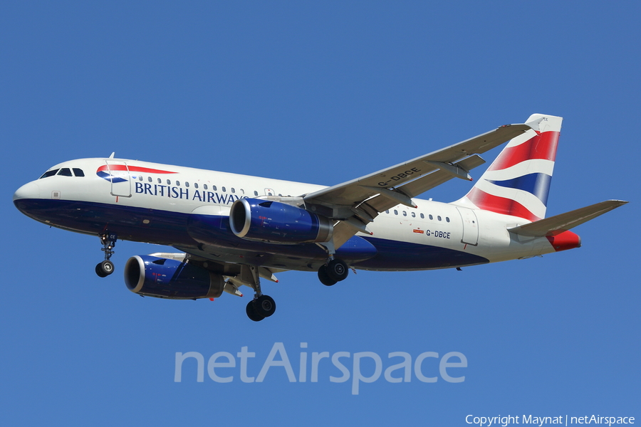 British Airways Airbus A319-131 (G-DBCE) | Photo 186631