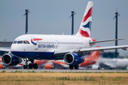 British Airways Airbus A319-131 (G-DBCE) at  Berlin Brandenburg, Germany