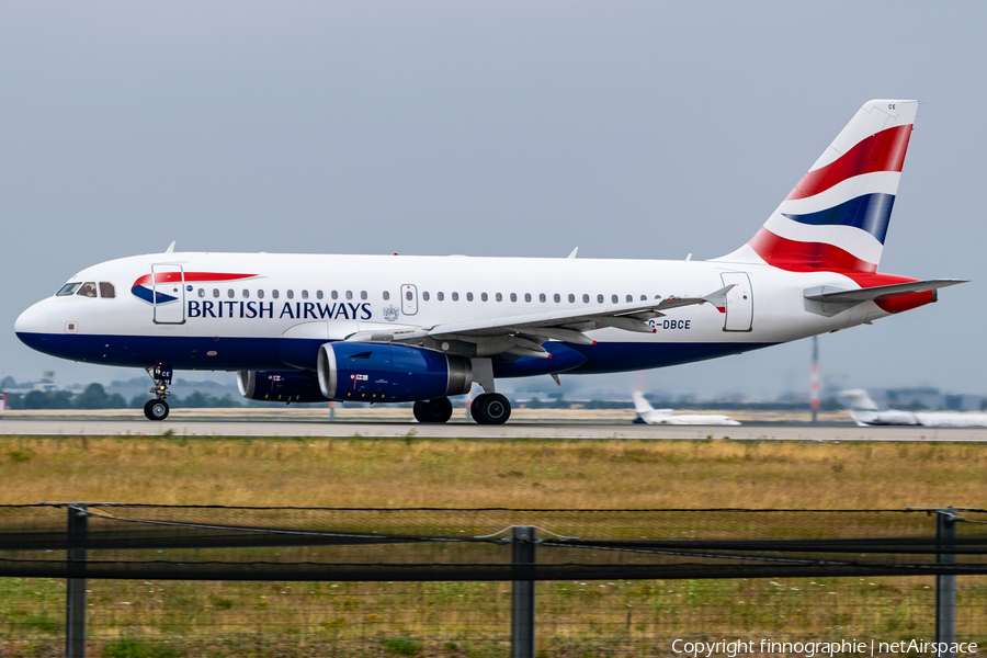 British Airways Airbus A319-131 (G-DBCE) | Photo 516186