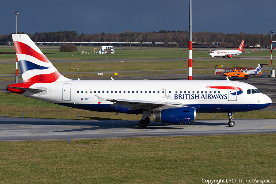 British Airways Airbus A319-131 (G-DBCE) | Photo 374899