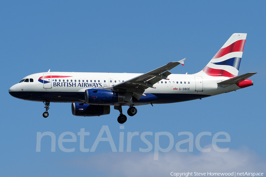 British Airways Airbus A319-131 (G-DBCE) | Photo 174560