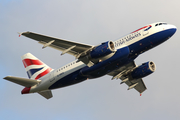 British Airways Airbus A319-131 (G-DBCE) at  London - Heathrow, United Kingdom