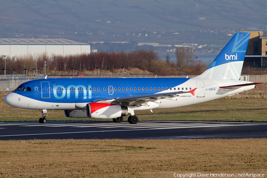 bmi Airbus A319-131 (G-DBCE) | Photo 4318