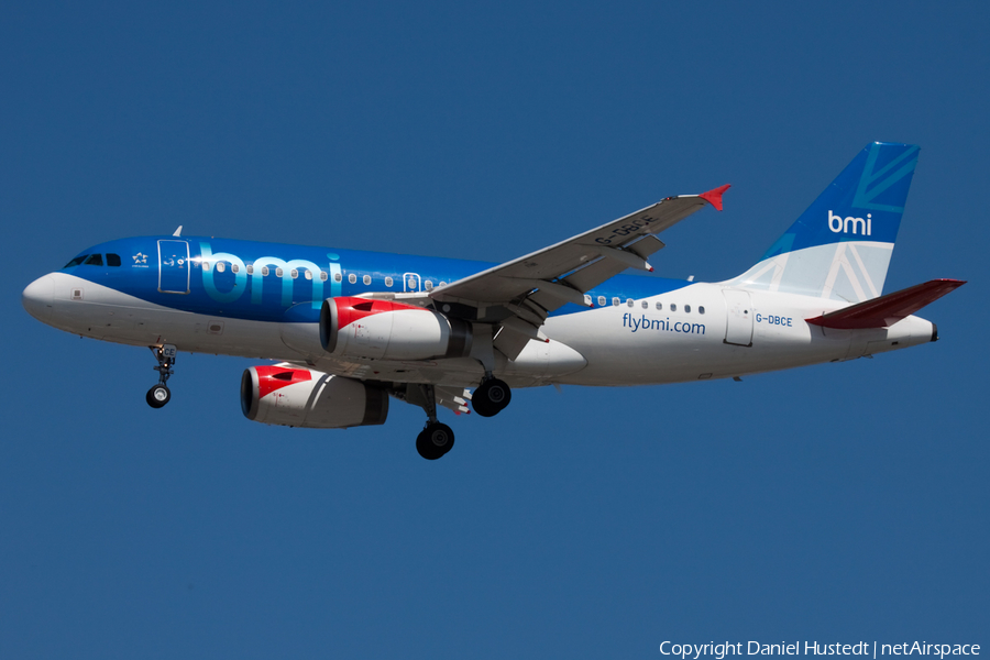 bmi Airbus A319-131 (G-DBCE) | Photo 549803