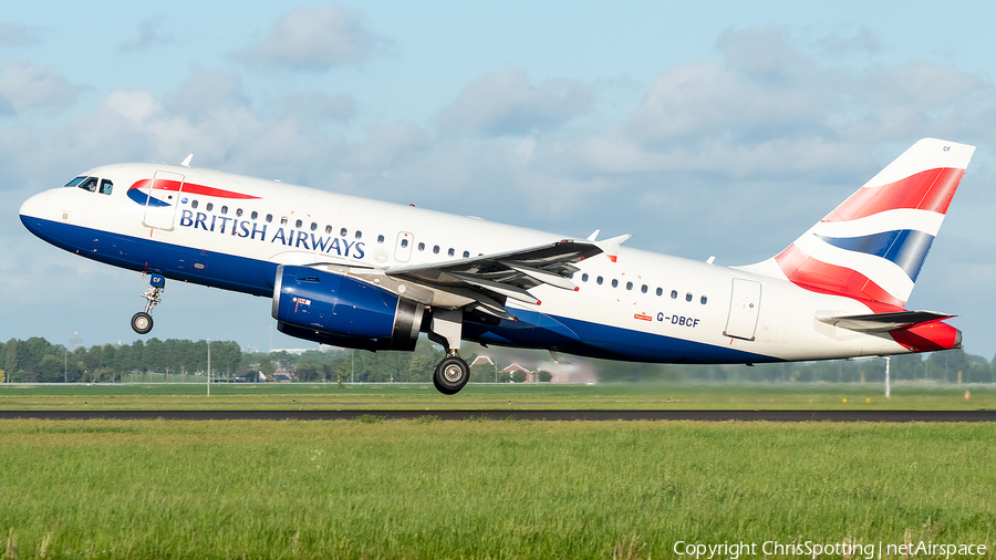 British Airways Airbus A319-131 (G-DBCF) | Photo 259570