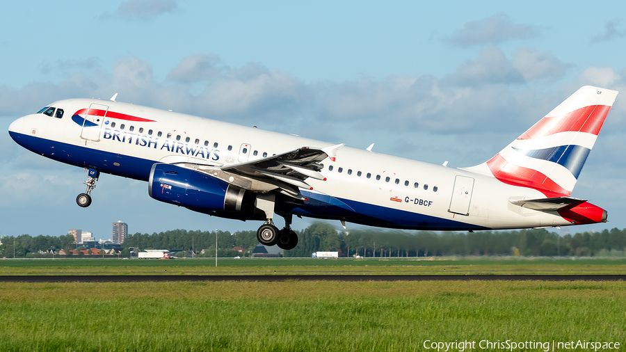 British Airways Airbus A319-131 (G-DBCF) | Photo 259571