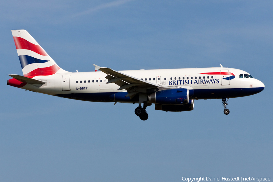 British Airways Airbus A319-131 (G-DBCF) | Photo 490374