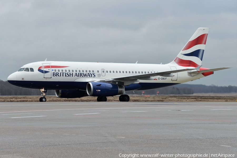 British Airways Airbus A319-131 (G-DBCF) | Photo 439218