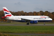 British Airways Airbus A319-131 (G-DBCF) at  Hamburg - Fuhlsbuettel (Helmut Schmidt), Germany