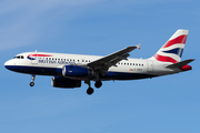 British Airways Airbus A319-131 (G-DBCF) at  London - Gatwick, United Kingdom