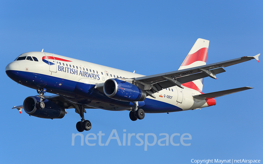 British Airways Airbus A319-131 (G-DBCF) | Photo 261648