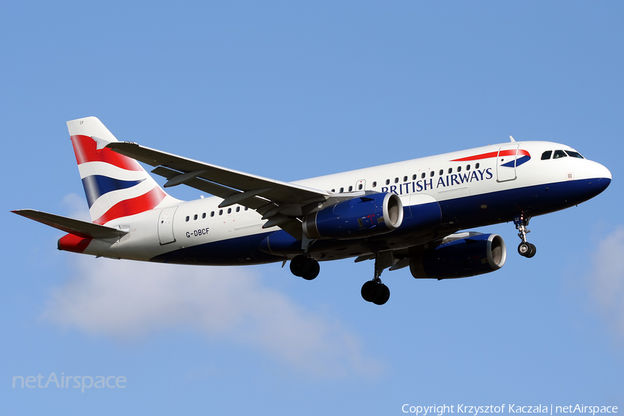 British Airways Airbus A319-131 (G-DBCF) | Photo 32872