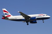 British Airways Airbus A319-131 (G-DBCF) at  London - Heathrow, United Kingdom