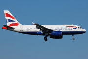 British Airways Airbus A319-131 (G-DBCF) at  London - Heathrow, United Kingdom