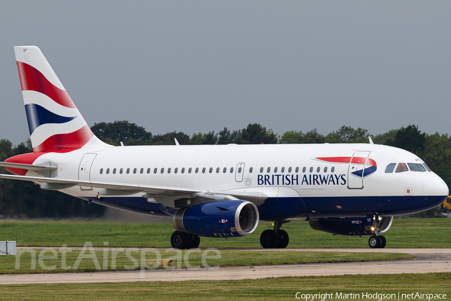 British Airways Airbus A319-131 (G-DBCF) | Photo 640040