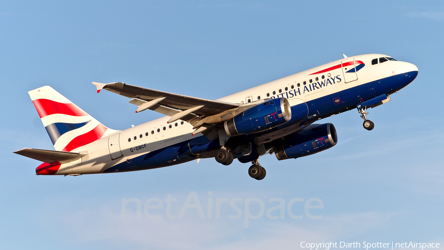 British Airways Airbus A319-131 (G-DBCF) | Photo 265191