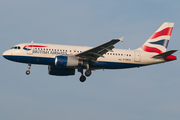 British Airways Airbus A319-131 (G-DBCG) at  Amsterdam - Schiphol, Netherlands