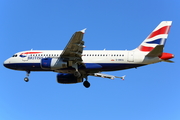 British Airways Airbus A319-131 (G-DBCG) at  Barcelona - El Prat, Spain