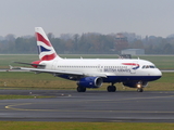 British Airways Airbus A319-131 (G-DBCG) at  Dusseldorf - International, Germany