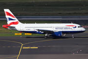 British Airways Airbus A319-131 (G-DBCG) at  Dusseldorf - International, Germany