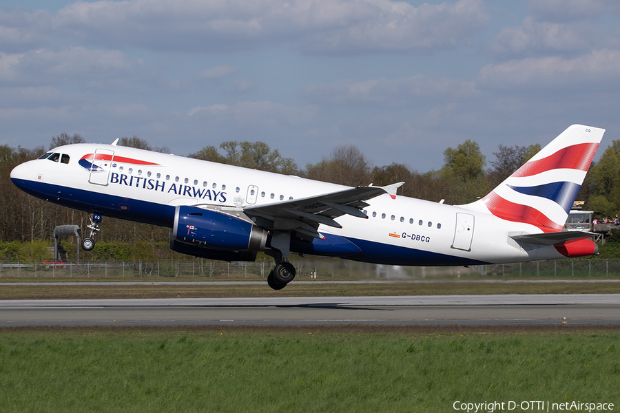 British Airways Airbus A319-131 (G-DBCG) | Photo 505548